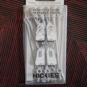 NWT HICKIES - NO TIE - Sneaker Responsive Lacing System
